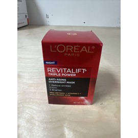 L'Oréal L'Oreal Revitalift Triple Power by L'Oreal, 1.7oz Anti-Aging Overnight Mask