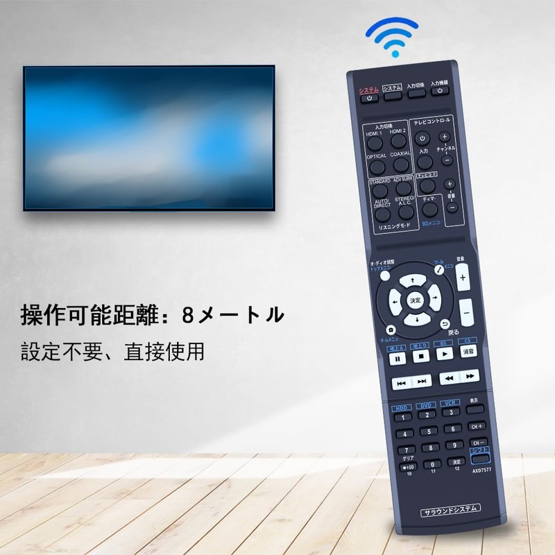 CLVIZCXOM AXD7577 for Pioneer Pioneer Remote Control HT-SB300