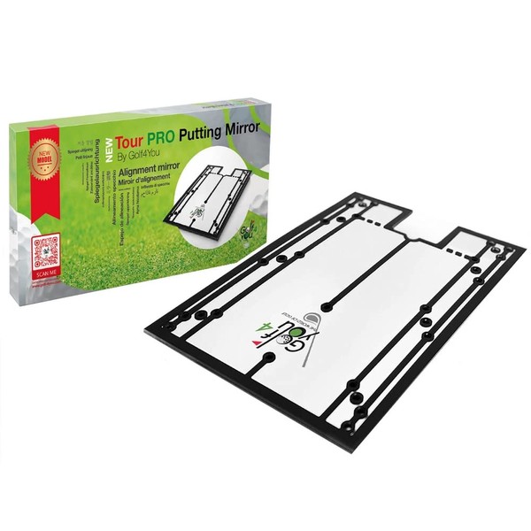 Golf Putting Mirror Improve Your Golf Game Golf Putting Practice Equipment Golf Training Aid for Quick and Results