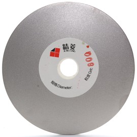 JINGLING 4" inch 100mm Diamond Flat Lap Disc Coated Grinding Disk Grit 800 Fine