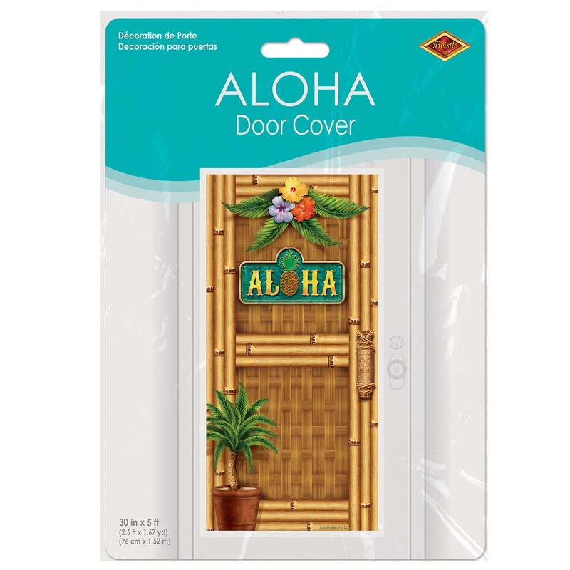 Beistle Aloha Door Cover