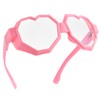 laureles 2023 Fashion Heart Shaped Goggle Y2K Sunglasses One Piece