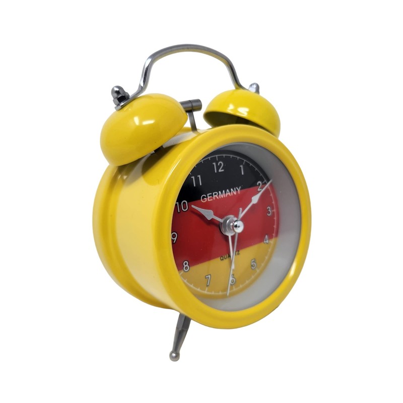 Starlet24 Bell Alarm Clock Germany Motif Clock Alarm Clock Table