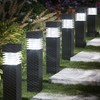 Jyoiat 6 Pack Solar Pathway Lights - Solar Powered Outdoor