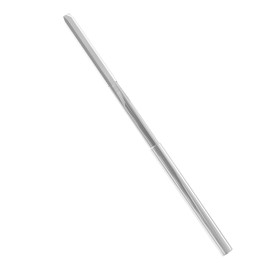 FOCMKEAS Chucking Reamer 2.5mm, H7 HSS Cobalt M35 Lathe Machine Reamer Metric, 4 Straight Flutes, Round Straight Shank Milling Cutting Tool, for Stainless Steel Alloy Copper Metal