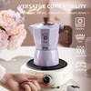 Bincoo Espresso Maker Stovetop - 2 Cup/120ML Small Stove Top