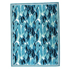 SPICE OF LIFE SHLH1943 Picnic Tablecloth, Vacation Leaf, 55.1 x 70.9 inches (140 x 180 cm), Polyester