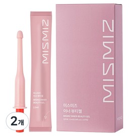 MISUMIZ Inner Beauty Gel Disposable Mildly Acidic Feminine Cleanser 10p, 25ml, 2 pcs / 미스미즈 이너 뷰티젤 일회용 약산성 여성 청결제 10p, 25ml, 2개