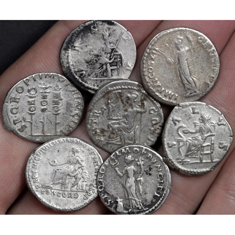 Roman Coin Ancient Roman Empire Silver Denarius Very Fine Condition