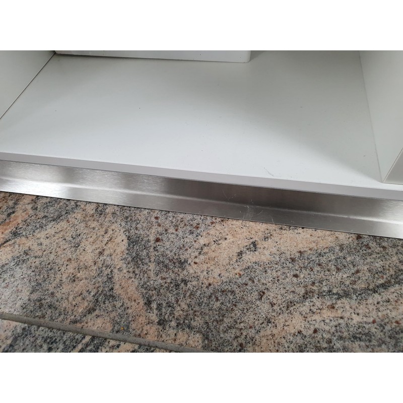 Kitchen End Strip, Stainless Steel, 0.75 m Long, 6 x