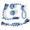 wodoca Dog Rope Toys 4 Pack, Puppy Teething Cotton Knot