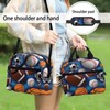 Rnyleeg Fire American Football Backpack 3 Piece Set School Bag