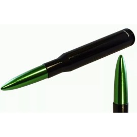 VMS RACING Chevy Silverado Bullet Antenna Also Fits Gmc Sierra Black & Green 1985 to 2006