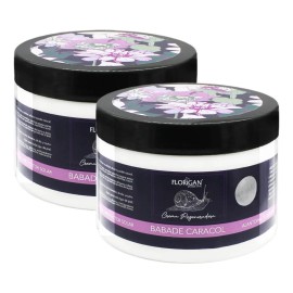 Crema Facial Baba Caracol Florigan Pack Día Noche Todo Tipo Piel 350ml