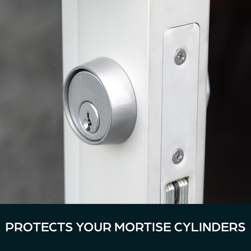 SUMMIT DOORWARE Storefront Door Cylinder Guard | Storefront Lock Guard