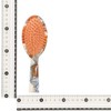 Francfranc Oval Hair Brush Brown Comb Hair Care Compact