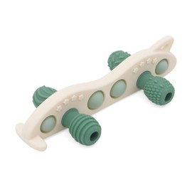 Arudyo Baby Teething Toys Silicone Car Teether for Baby BPA Free Sensory Chew Toy (Green)