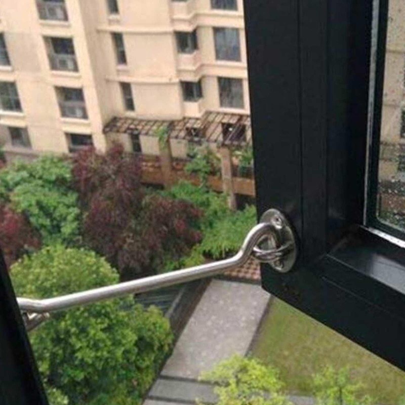 Stainless Steel 304 Heavy Duty Cabin Hook and Eye Lock
