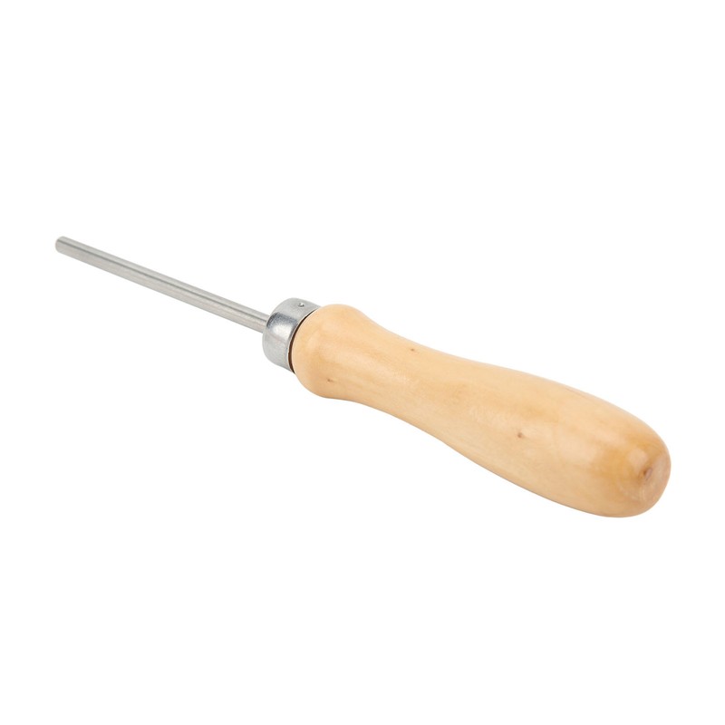 Racket Stringing Awl Portable Universal Wooden Handle Racquet Threading Tool