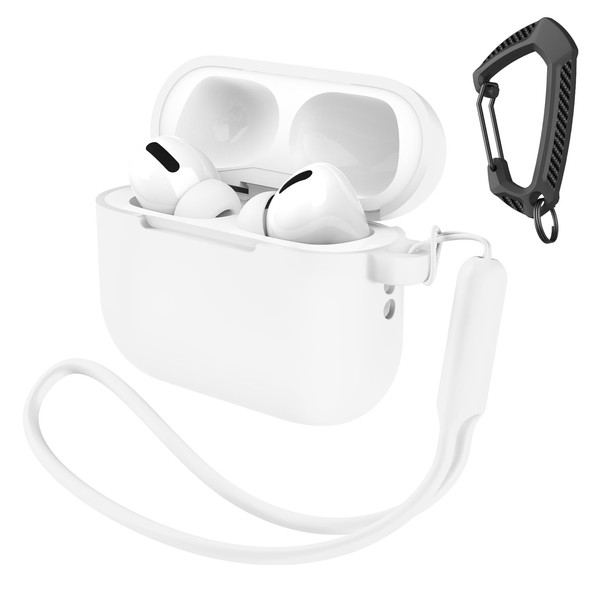 MATEPROX Compatible with AirPods Pro 3 Case with Keychain/Hand Strap,