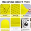 sea incrsion Yellow 7.2FT U Shaped Open Arch Backdrop, Spandex
