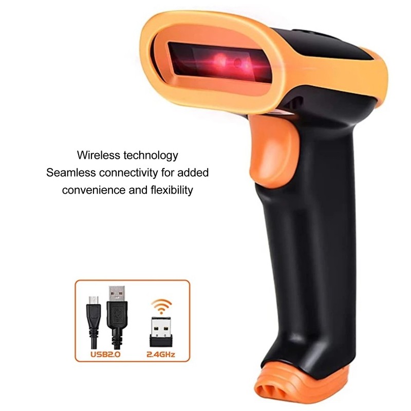 S8 1D 2D Wireless Barcode Scanner Quickly Accurately Handheld Bar