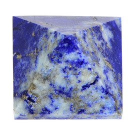 TOPINCN Pyramid Crystal Natural Crystal Quartz Pyramid Energy Healing Tower Decoration Ornament