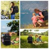 Auqubu Diaper Bag Backpack Multifunction Large Bags with Changing Pad