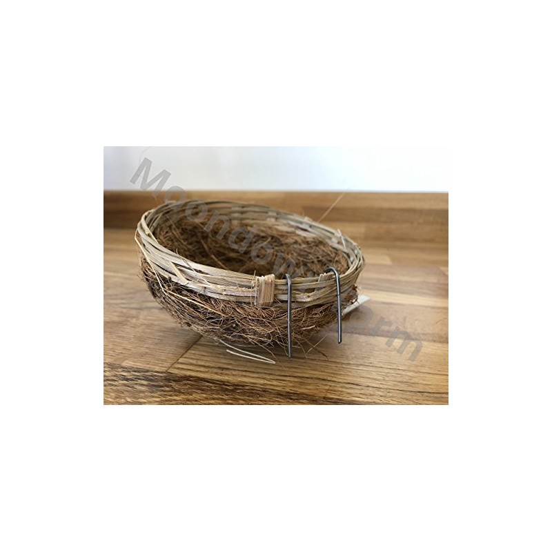 Moondown Farm Canary Bird Nest Pans Coco and Wicker with