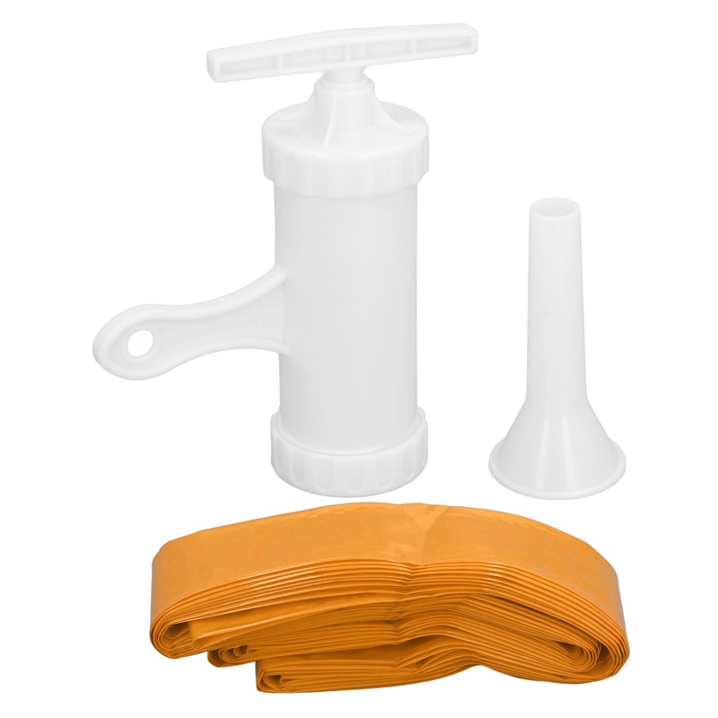Plastic Sausage Casings Inedible Casings with Sausage Stuffing Tubes Manual