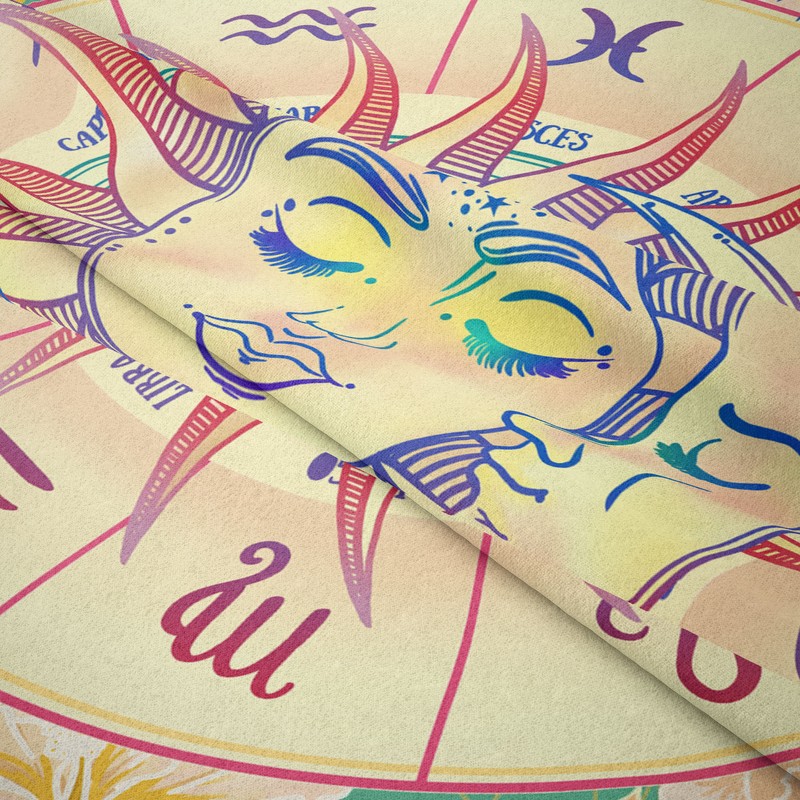 1PCS Home Bohemian Milled Tapestry 130cm * 150cm Sun And