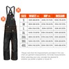 Ergodyne N-Ferno 6472 Winter Insulated Bib Overalls, Workwear Outerwear, Thermal