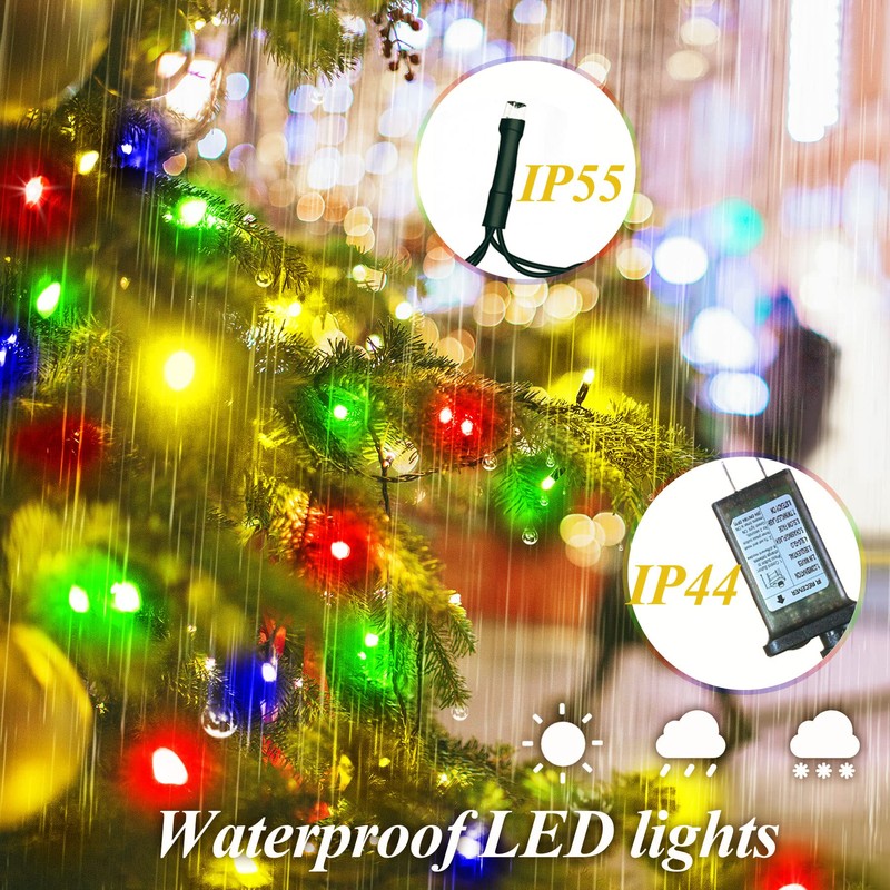 Christmas String Lights for Tree, 400 LEDs Christmas Tree Lights