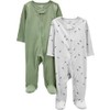 Simple Joys by Carter's Unisex Baby 2-Pack 2-Way Zip Textured