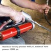 Wevdn Flexible Grease Gun Hose, 13" Resin Grease Gun Fully