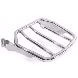 Custom Tapered Sport Luggage Rack Chrome Rear Carrier Sissy Bar Upright Backrest for Harley Davidson Softail Fat Boy Lo FatBoy S Night Train Cross Bones Springer Convertible CVO 2006-2017 ref 53953 06