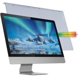 VizoBlueX 23-24 inch Anti-Blue Light Filter for Computer Monitor. Screen Protector Panel 21.5” x13.0 Blocks Blue Light for LCD TV PC Mac iMac Monitors