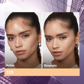 Base de maquillaje Superstay Lumi Matte 128 de Maybelline NY