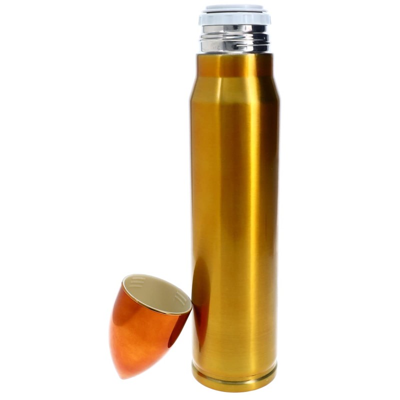 BlackCanyon Outfitters Bullet BRASSBUL - Botella de agua aislada de