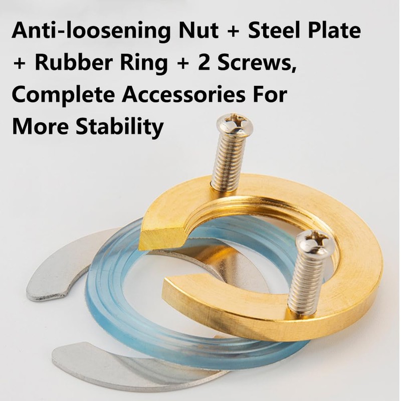 Faucet Fixing Tool Set, Anti-loosening Tap Fixing Nut Kitchen Bathroom