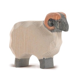 Ostheimer 11751 Heidschnuckenbock Wooden Height 7.5 cm Series Family & Farm Hand-Painted