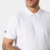 Helly Hansen Hommes Polo ras du cou, Blanc, XL