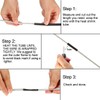uxcell Heat Shrink Tubing 0.6mm Dia 1m 2:1 Heat Shrink