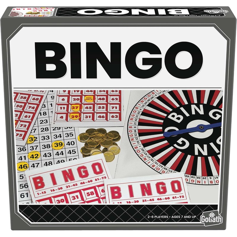 Goliath Bingo, juego de mesa clásico para niños de 7