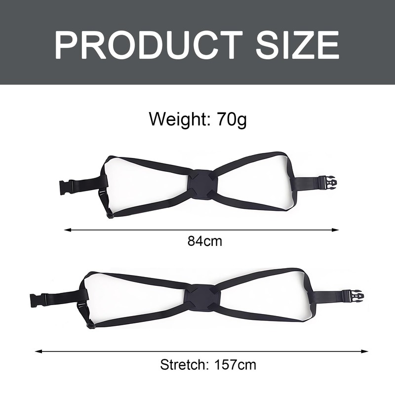 ZWWOGE Suitcase Strap Strap, Adjustable Suitcase Strap, Luggage Strap, Travel