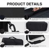 Laluky Video Projector Case, Projector Carrying Bag, Zipper Closure Projector