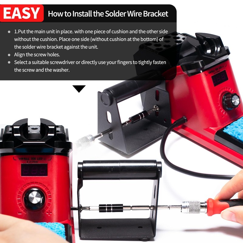 YIHUA 926 III 110W Soldering Iron Station Kit with LED