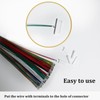 JYCONNECTS JST SH 1.0 mm Plug Kit, 2/3/4/5/6/7/8/9/10-Pin Male Housing