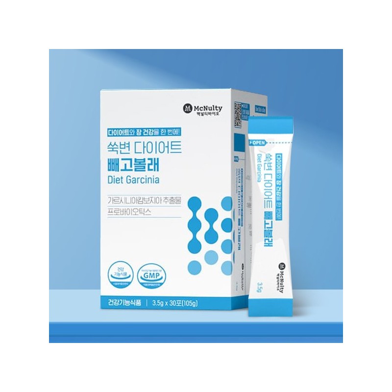 [맥널티바이오] 쑥변 다이어트 빼고볼래 30포 [Macnulty Bio] Mugwort Diet Bye