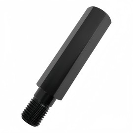 200 mm drill bit extension with 1 1/4 inch UNC connection for drill bit and gear lever, for diamond drill bits, core drill and core drill bit